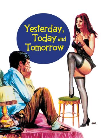Yesterday, Today and Tomorrow (1963) poster