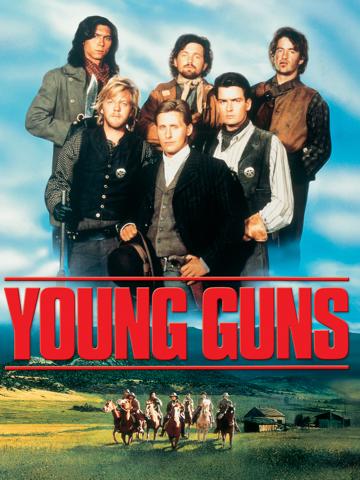 Young Guns (1988) poster