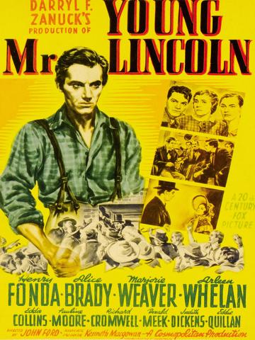 Young Mr. Lincoln (1939) poster